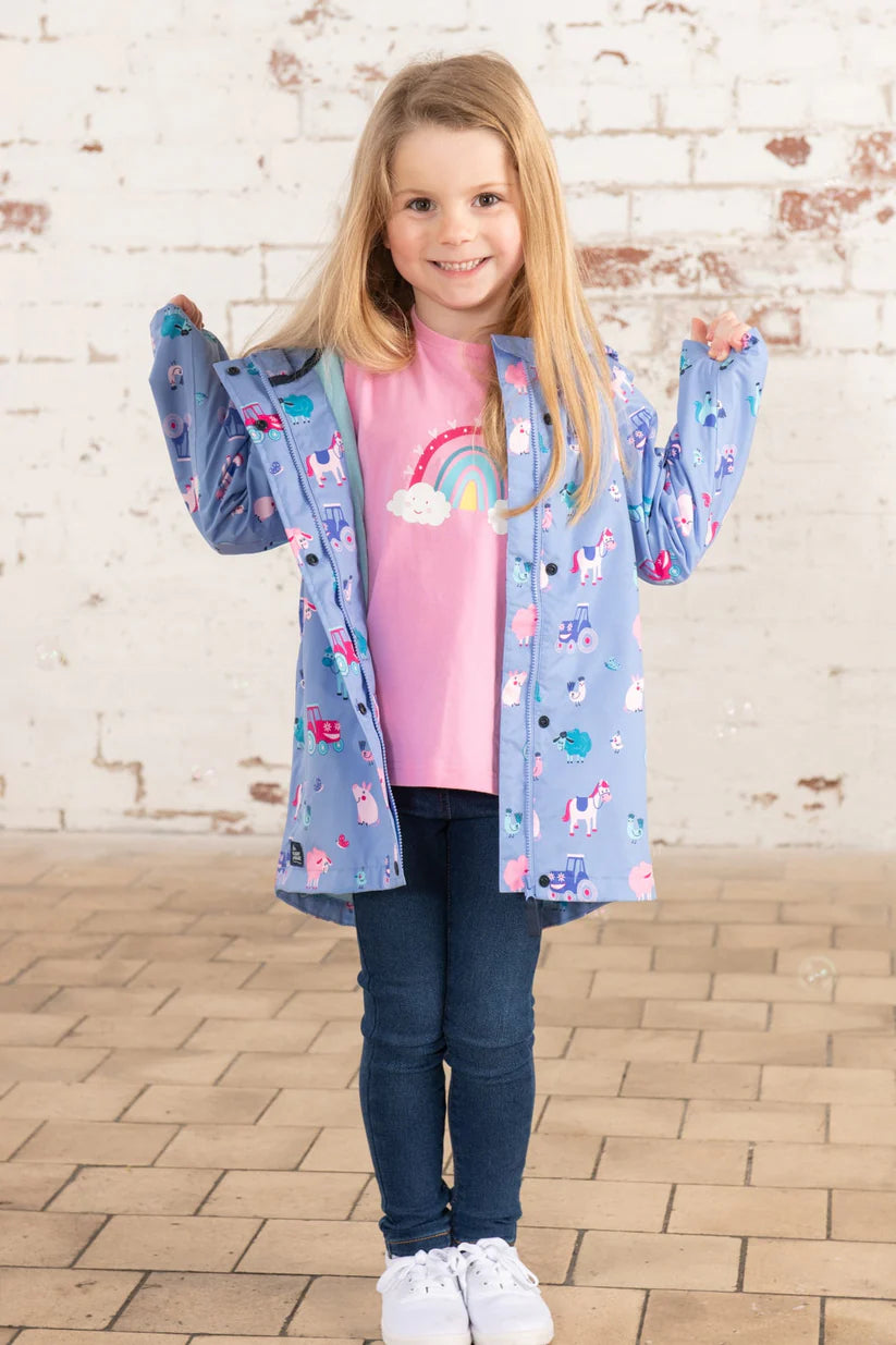 Girls waterproof jacket best sale