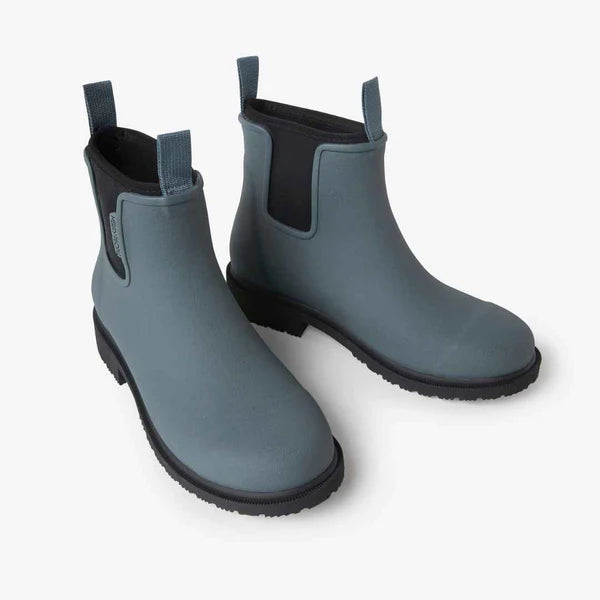 Merry People Bobbi Slate Grey Ankle Wellington Boot