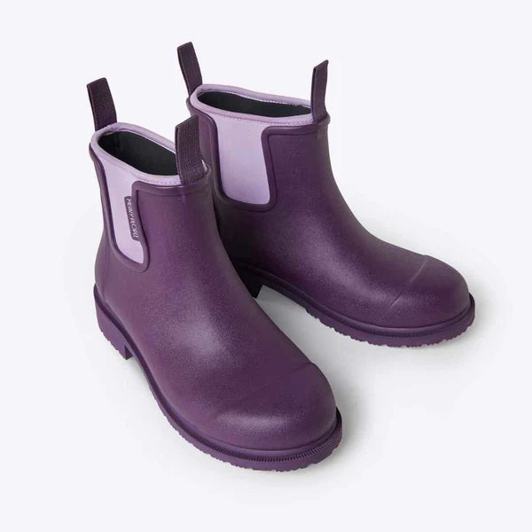 Merry People Bobbi Grape Ankle Wellington Boot