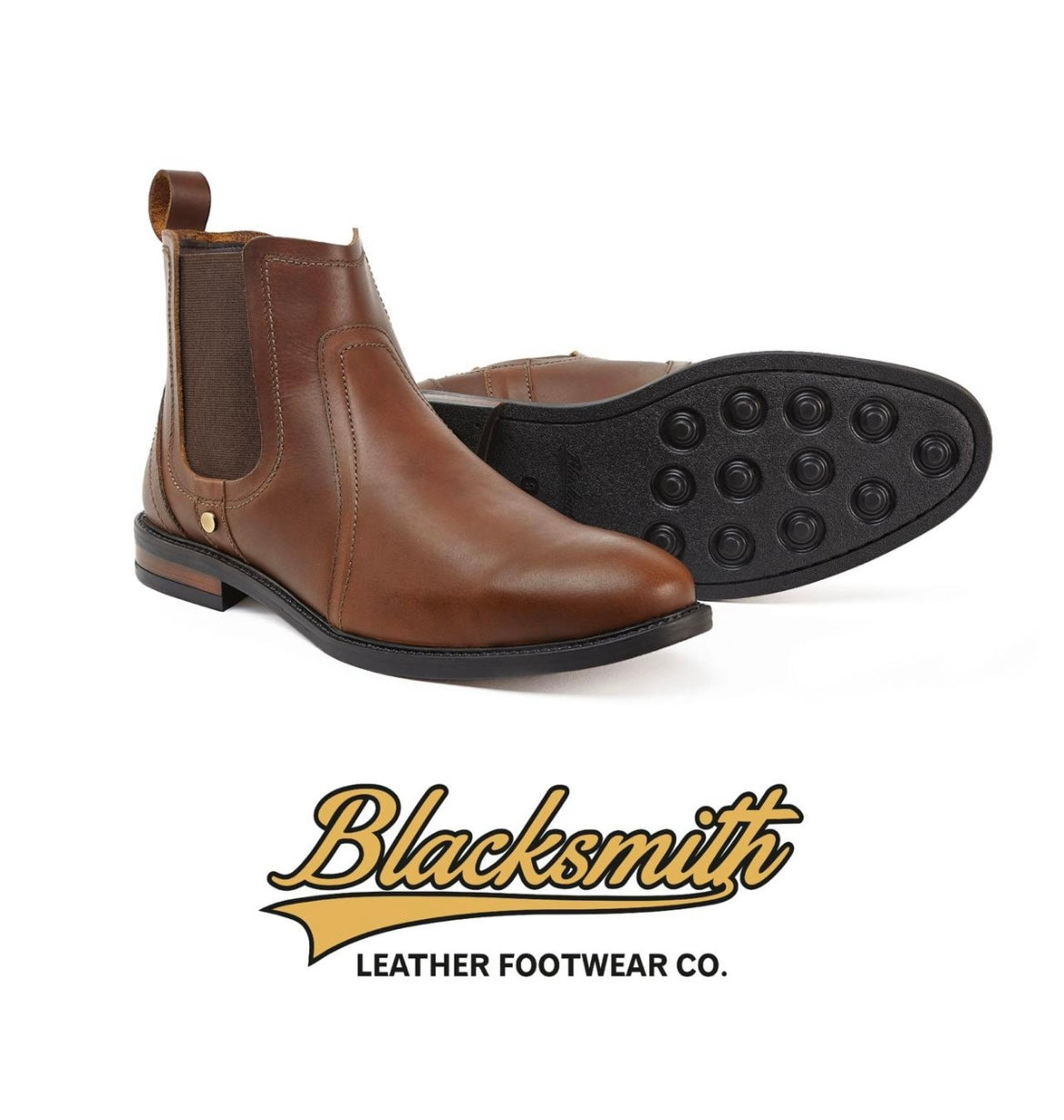 Blacksmith Brown Dealer Boots ME-M010