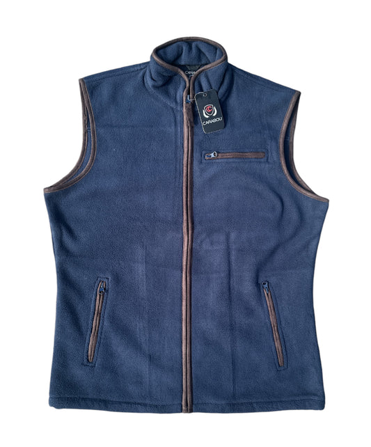 Carabou - Berwick Full Zip Gilet in Navy