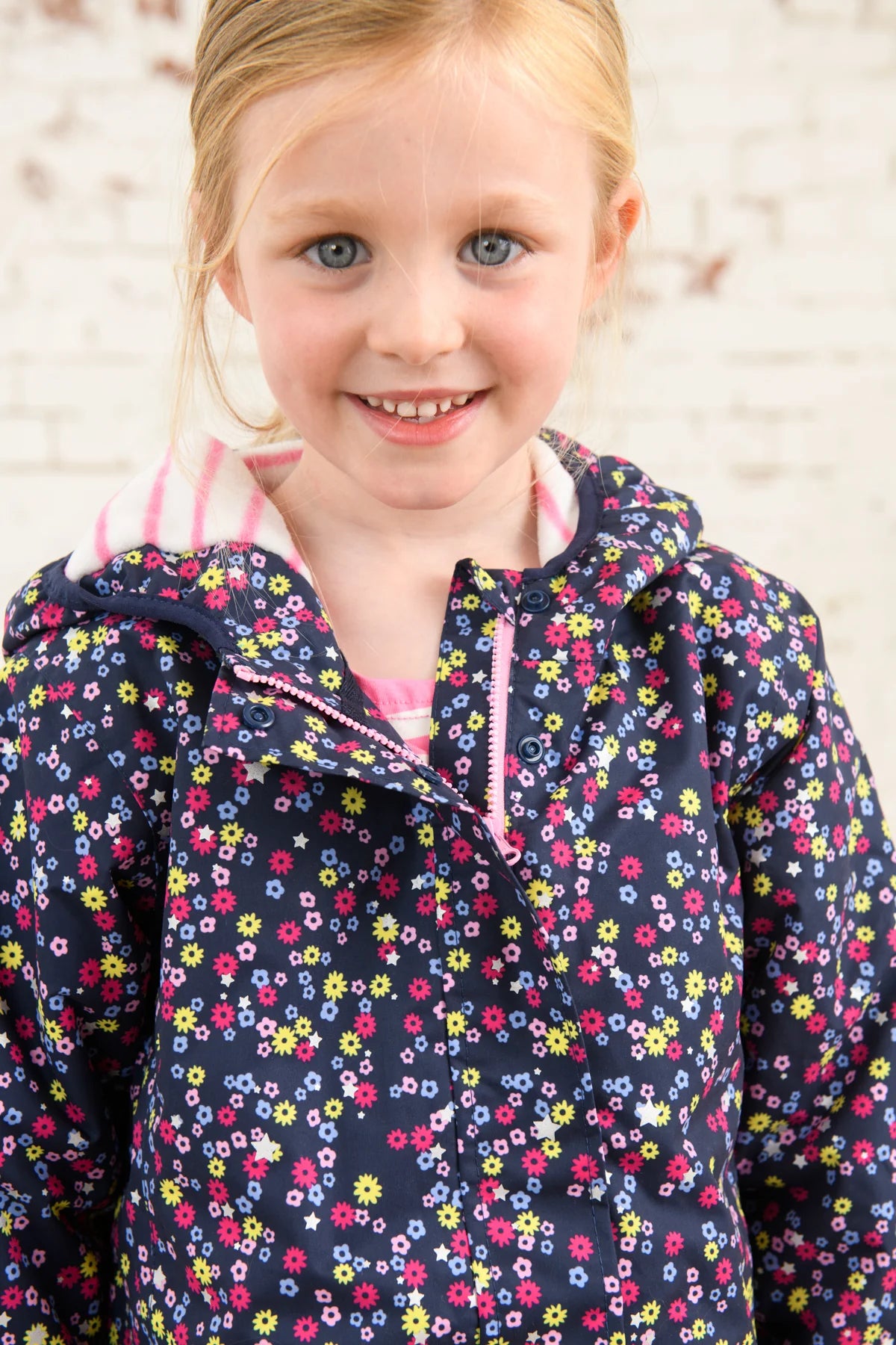 Lighthouse Girls Freya Coat - Navy Floral