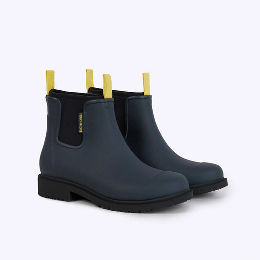 Merry People Bobbi Midnight Blue Ankle Wellington Boot