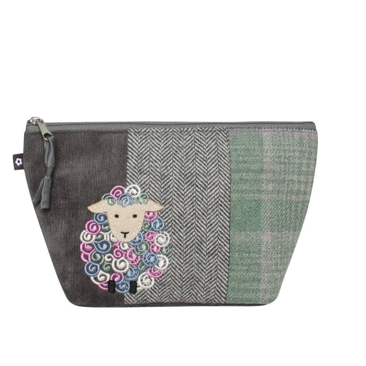 Earth Squared Tweed Sheep Simple Make Up Bag