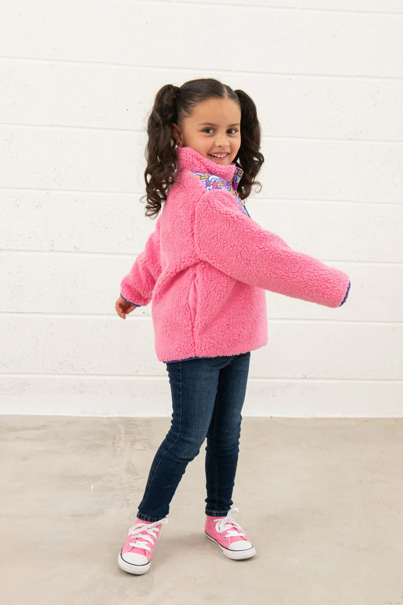 Lighthouse Cassie Fleece - Blush Pink