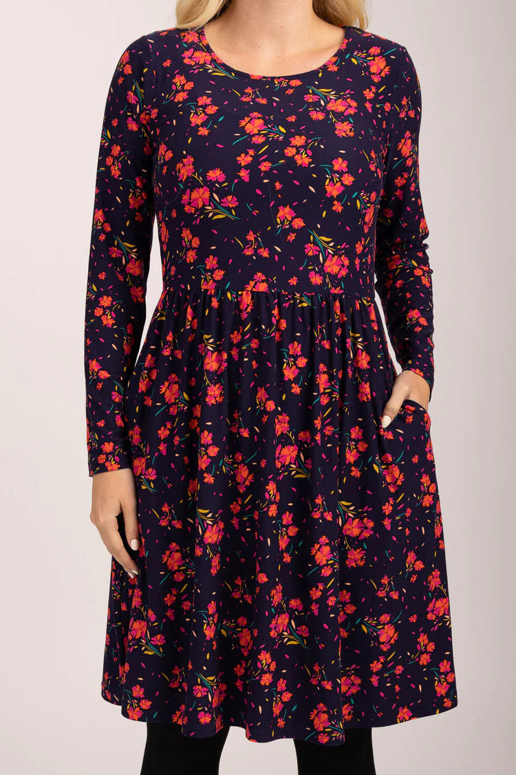 MudFlower Ladies Ditsy Floral Soft Touch Dress