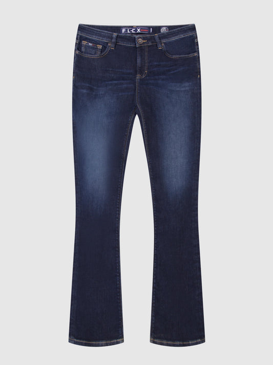 Mish Mash 1941 Bootcut Flex Active Dark Denim Jeans