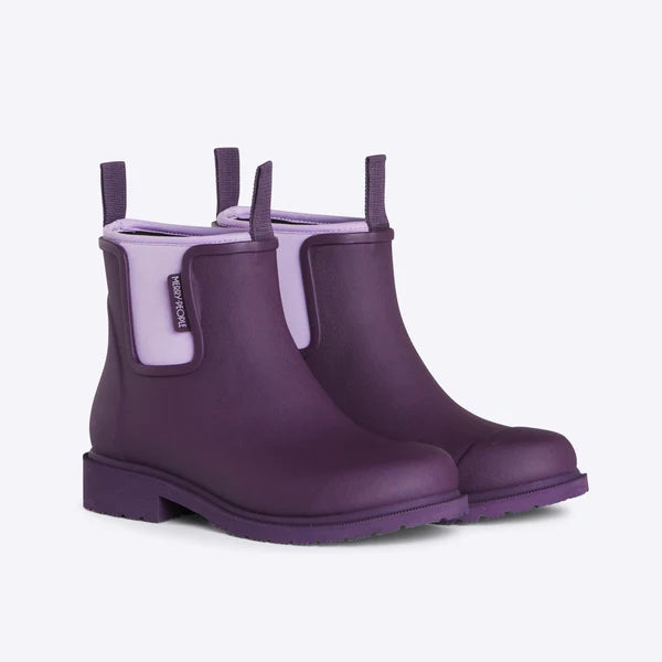 Merry People Bobbi Grape Ankle Wellington Boot