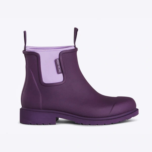 Merry People Bobbi Grape Ankle Wellington Boot