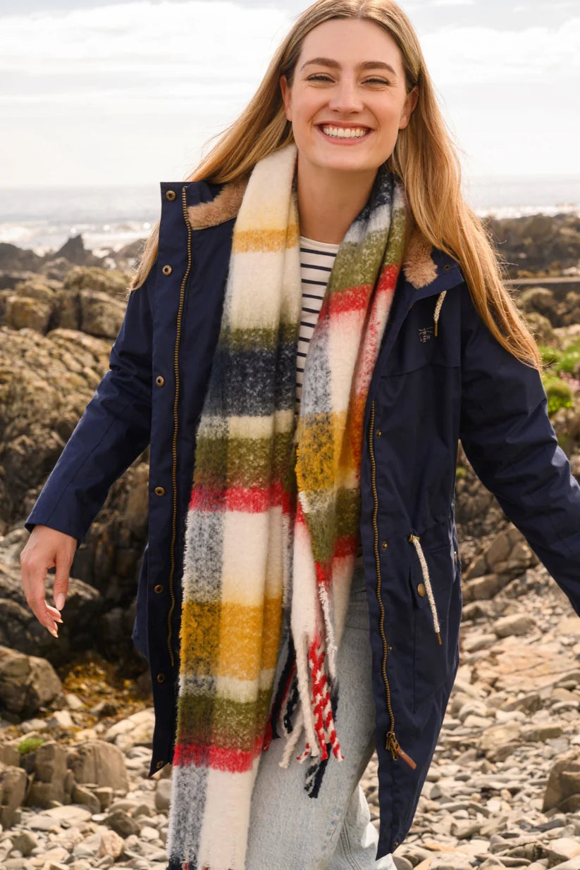 Lighthouse Isobel Coat in Navy