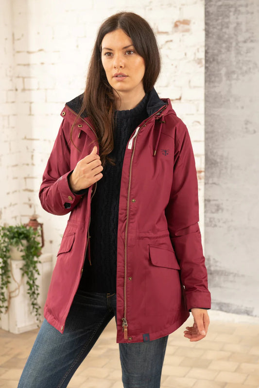 Lighthouse Kendal Waterproof Coat - Berry