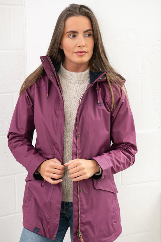 Lighthouse Kendal Waterproof Coat - Plum