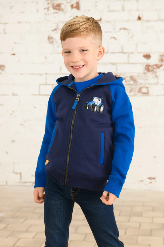 Lighthouse Jackson Full Zip Hoddie -Blue Tractor