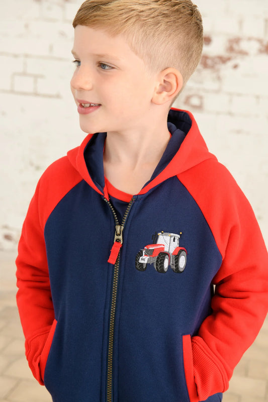 Lighthouse Jackson Full Zip Hoddie - Red Tractor