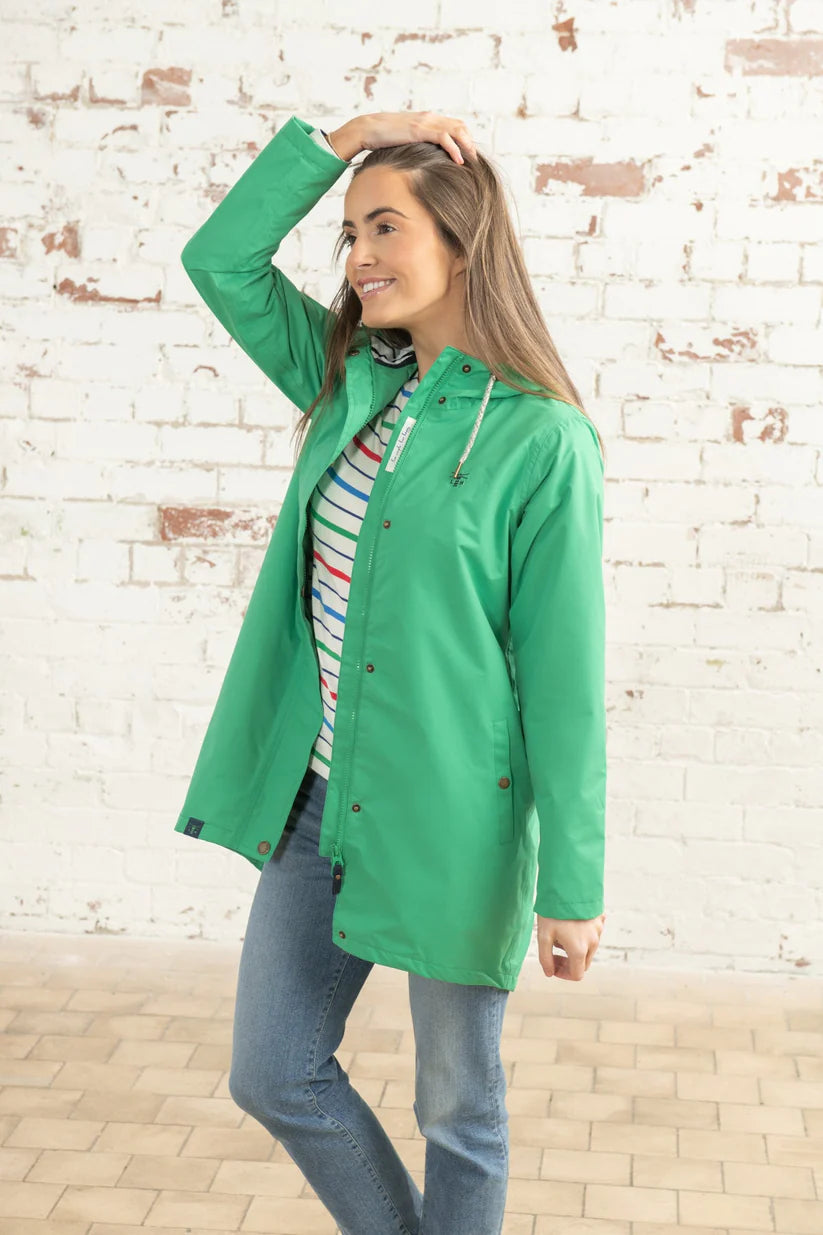 Lighthouse Ladies Beachcomber Long Jacket - Seagrass