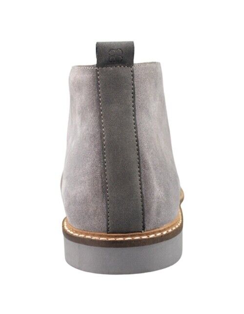 Cavani Sahara Suede Boots in Light Grey