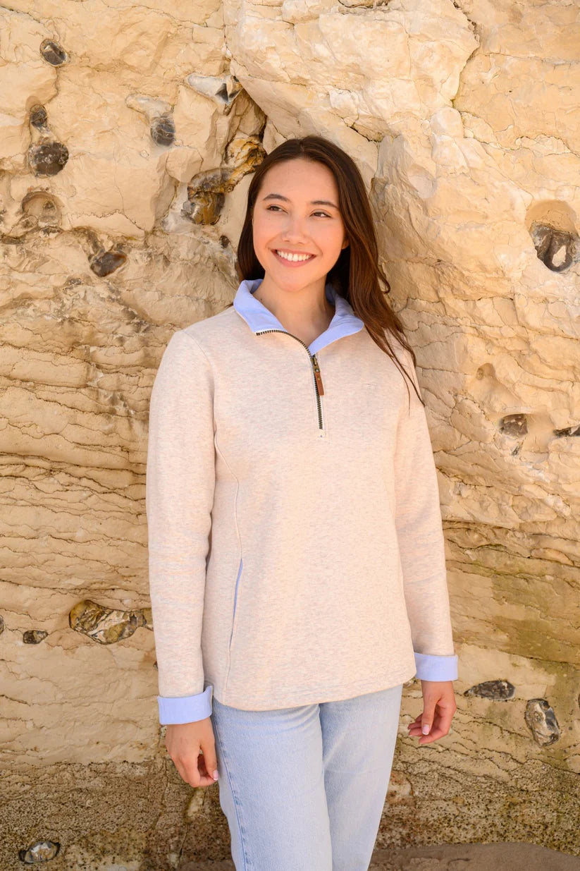 Lighthouse Shore Sweatshirt - Oatmeal