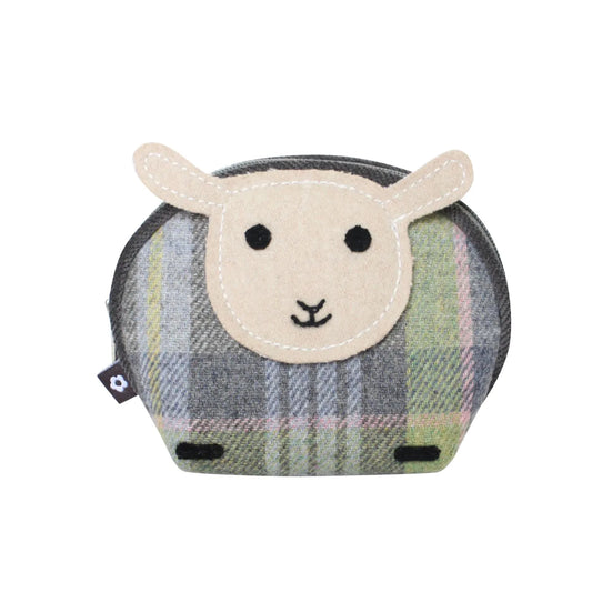 Earth Squared -  Luffness Tweed Sheep Purse