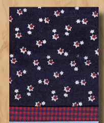 The SurfCar Milan Cotton Navy Shirt with Stars