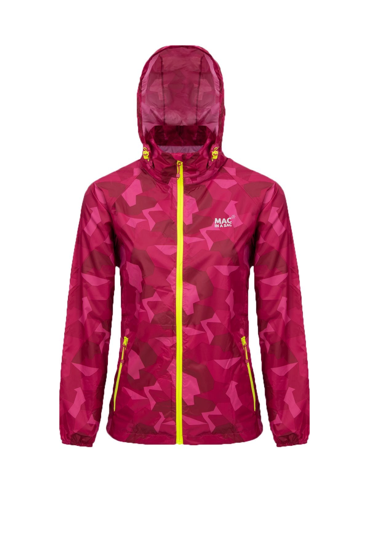 Mac In A Sac Edition Waterproof Jacket In Pink Camo @ www.millscountrystore.com