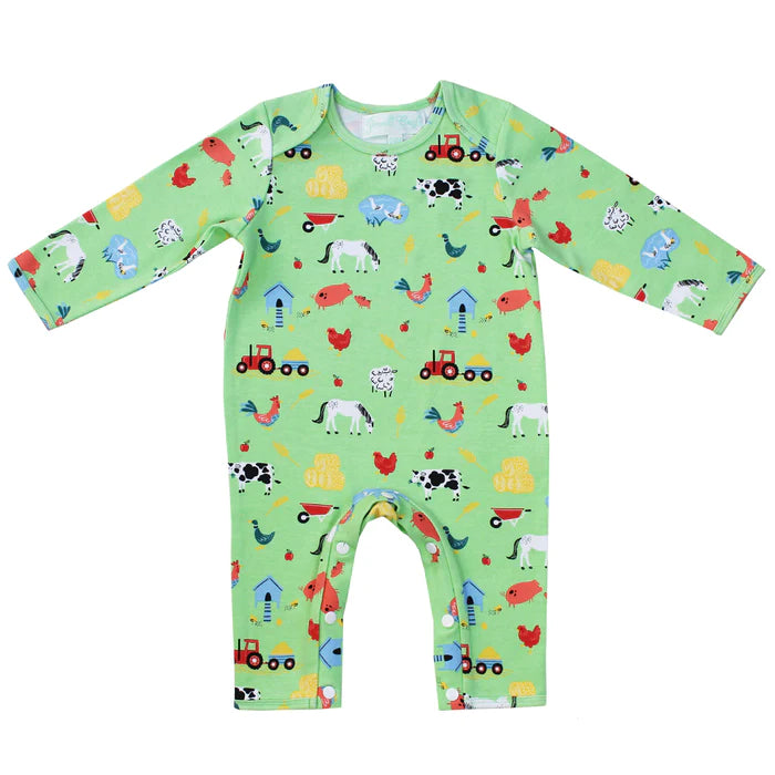 Powell Craft Farmyard Print Jumpsuit FM17