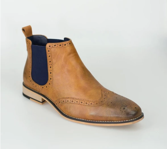House of Cavani Hound Boots in Tan