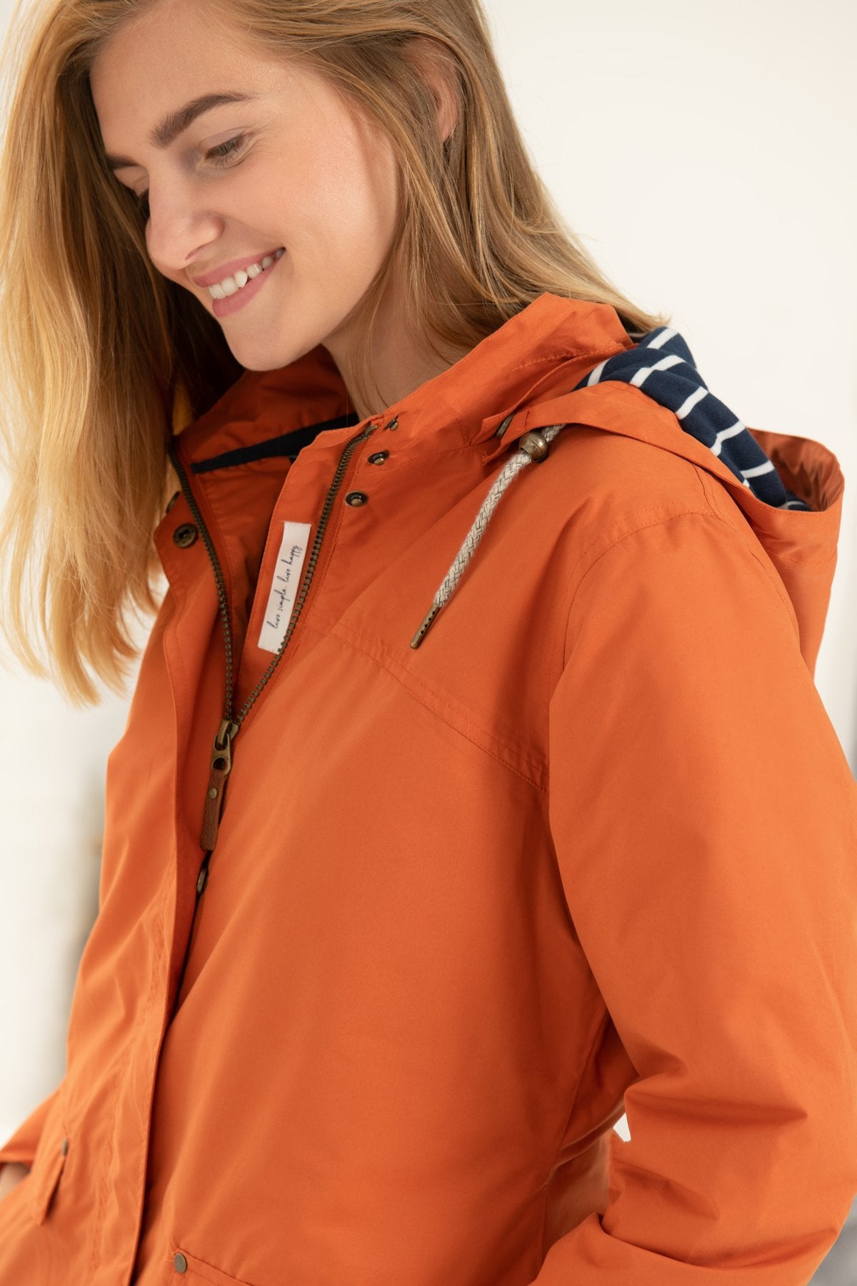 Lighthouse Iona Jacket in Burnt Orange