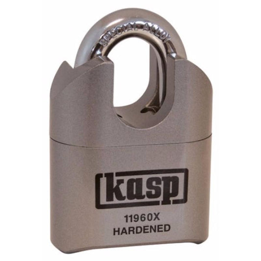 KASP HIGH SECURITY STEEL COMBINATION PADLOCK - CLOSED SHACKLE - K11960XD