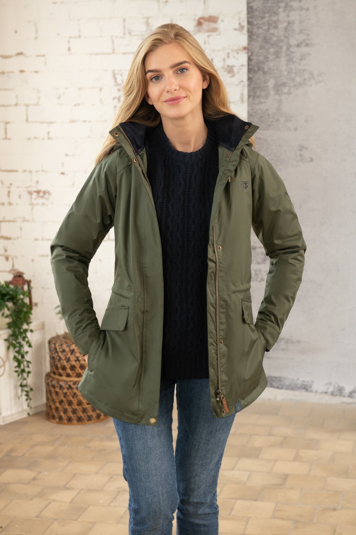 Lighthouse Kendal Waterproof Coat - Forest