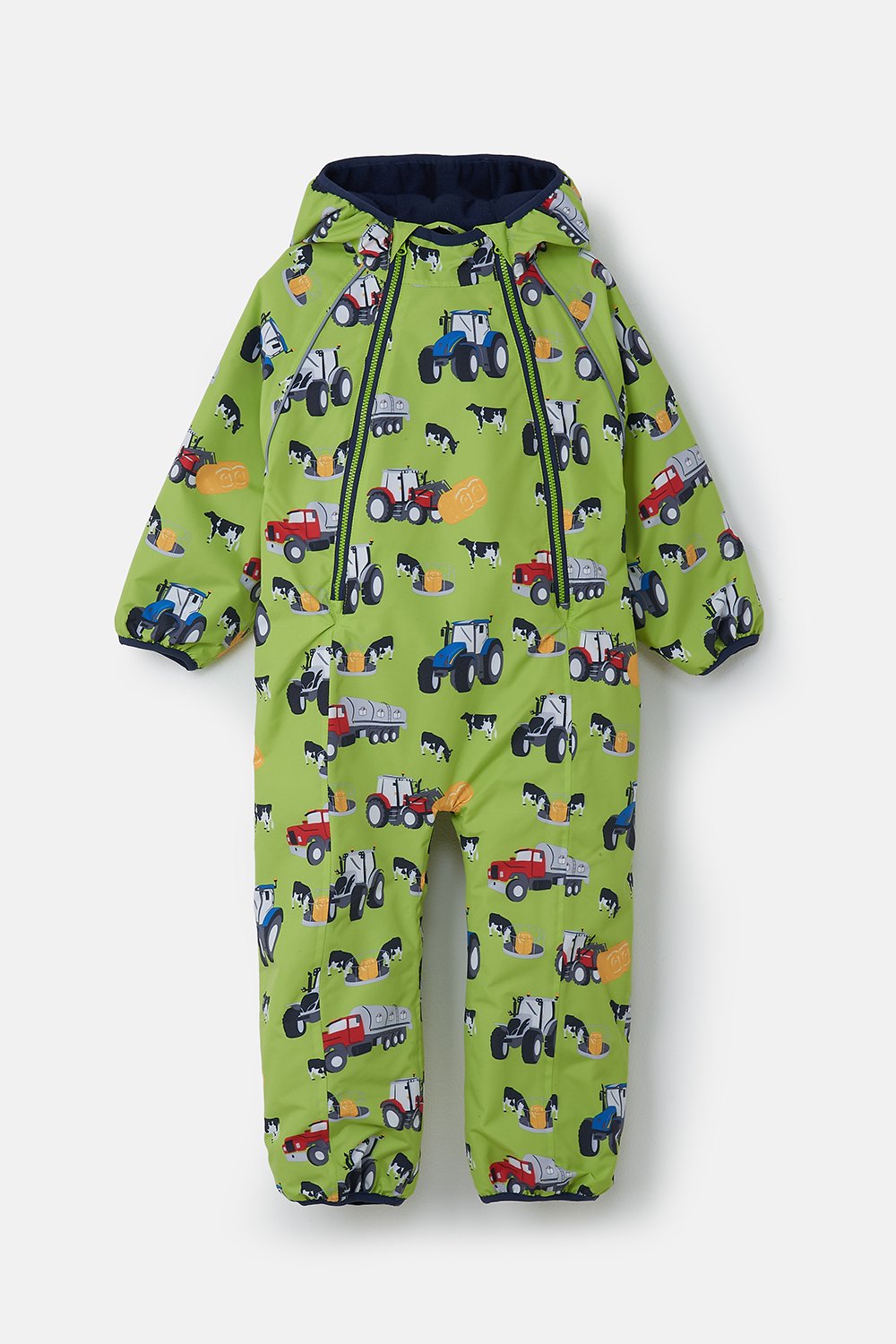 Lighthouse Jamie Puddle Suit - Lime Green Farm Yard