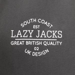 LAZY JACKS - Grey Hooded Sweatshirt - LJ21