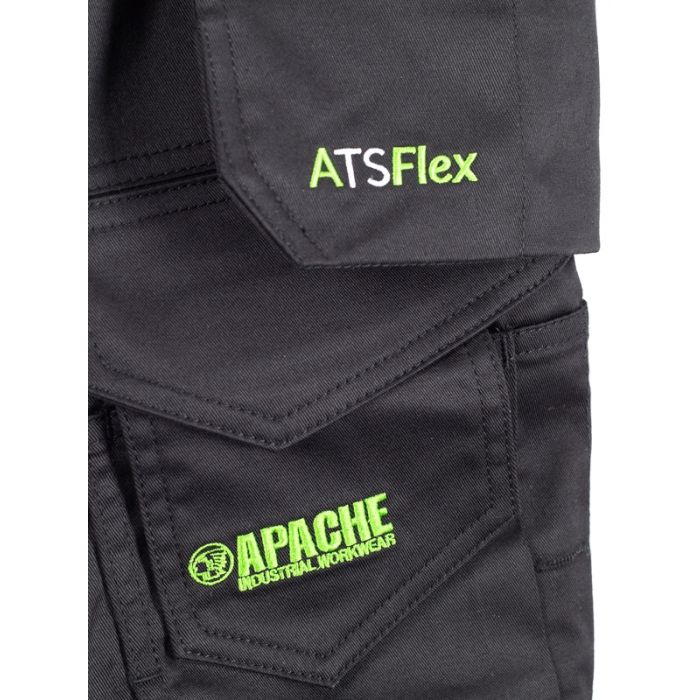 Apache ATS Flex Holster Work Trouser Black/Grey @ millscountrystore.com