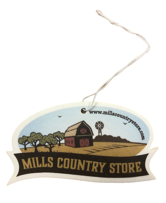 Mills Country Store - Car Air Freshener