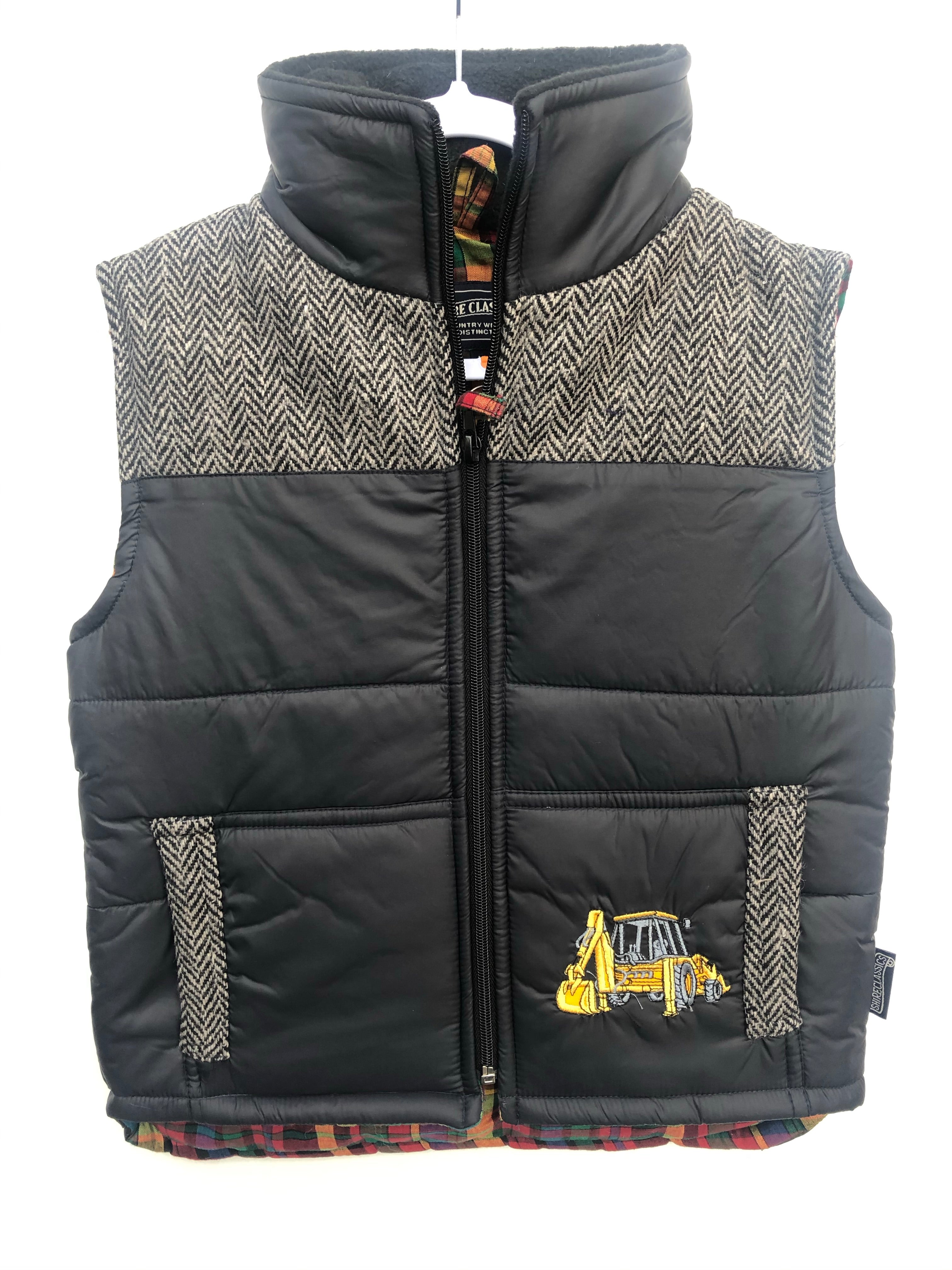 Boys hot sale black bodywarmer