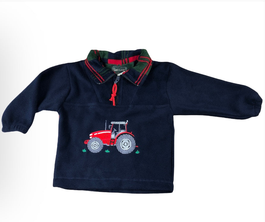 Boys' Red Tractor Fleece. www.millscountrystore.com