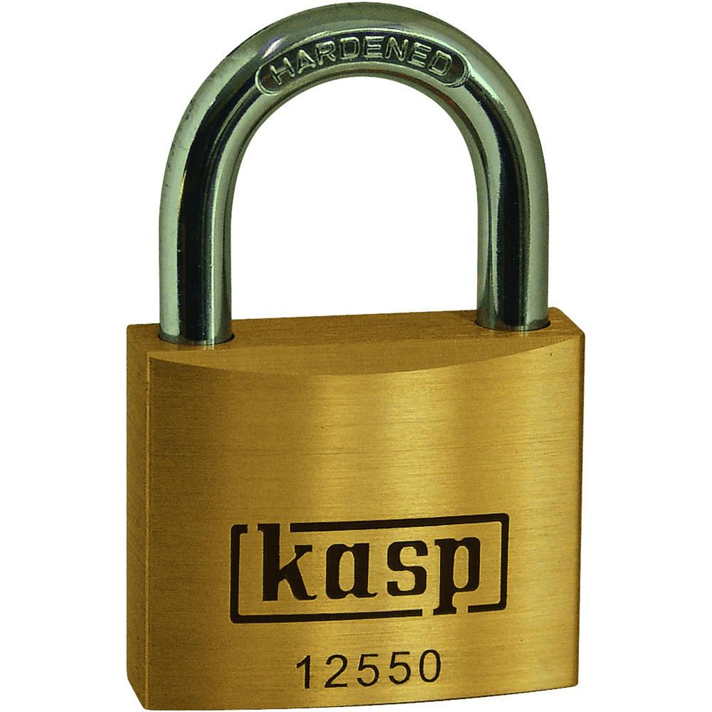 KASP HIGH SECURITY PREMIUM BRASS PADLOCK - K12550D